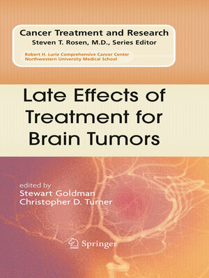 cover image of Late Effects of Treatment for Brain Tumors